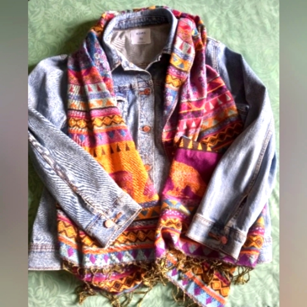 Boho Style colorful scarf